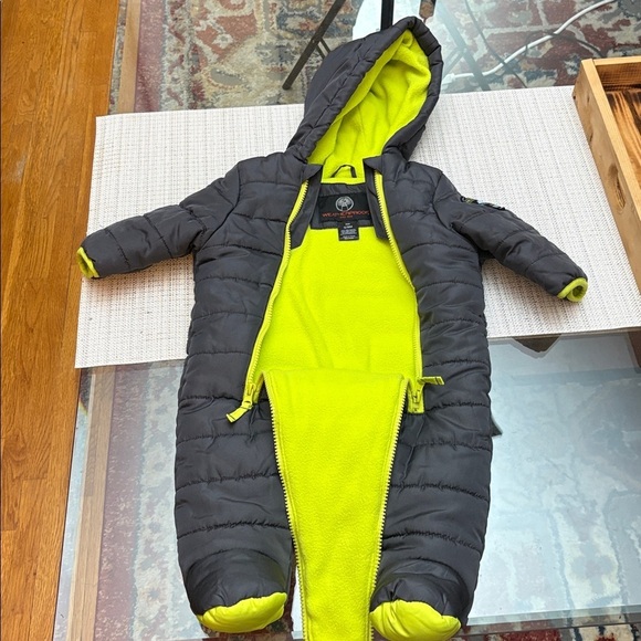 Snowsuit Bunting 3-6 Mo Performance Weatherproof Mountain Rescue Unit Unisex Puf - Picture 4 of 9